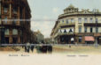 Улица Тверская в Москве. Гостиница Националь. Старая дореволюционная почтовая открытка
