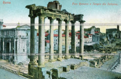 Храм Сатурна на древнем Римском фо