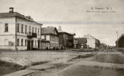 Николаевская улица в городе Малая