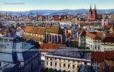 Панорама города Базеля. Швейцария