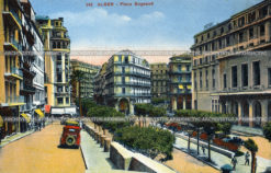 Бульвар Бужо (Boulevard Bugeaud) в Алжире. А