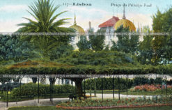 Парк площади Принцип Реал в Лиссаб