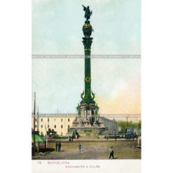 Памятник Колумбу в Барселоне. Испа