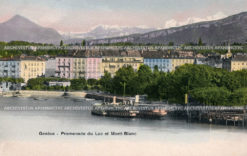 Променад у Женевского озера с видо