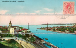 Панорама города Португалите. Испан