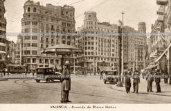 Улица Avenida Blasco Ibañez в Валенсия. Испа