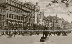 Вацлавская площадь в Праге. Чехия
