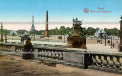 Площадь Согласия в Париже. Франция