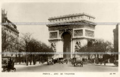 Триумфальная арка. Париж. Франция