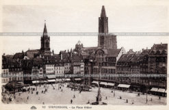 Площадь Клебера в Страсбурге. Фран