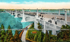 Мост Макартура. Детройт. США