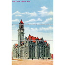 Здание почты в Детройте. США