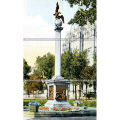 Памятник чайкам на Храмовой площад