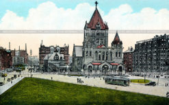 Церковь Троицы на площади Копли в Б