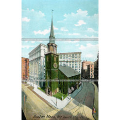 Вид на Старую Южную Церковь в Босто