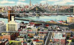 Бруклинский и Манхэттенский мосты.