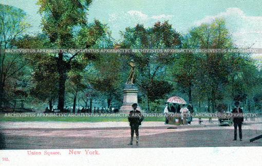 Площадь Юнион-сквер в Нью-Йорке. СШ
