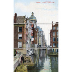 Узкий  канал Kolk находится в центре Амстердама. Построенный в 15 веке, он служил в качестве дренажного канала. Oudezijds Kolk, часто сокращенно: OZ Kolk, традиционно называют "Kolkje." Старая поздравительная почтовая открытка начала двадцатого века