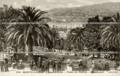 Монте-Карло. Сады и террасы Казино. Отель Beausoleil. Монако