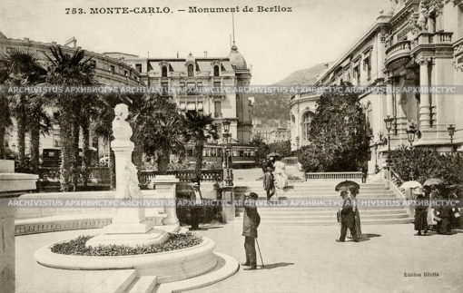 Монте-Карло. Памятник Берлиозу. Монако