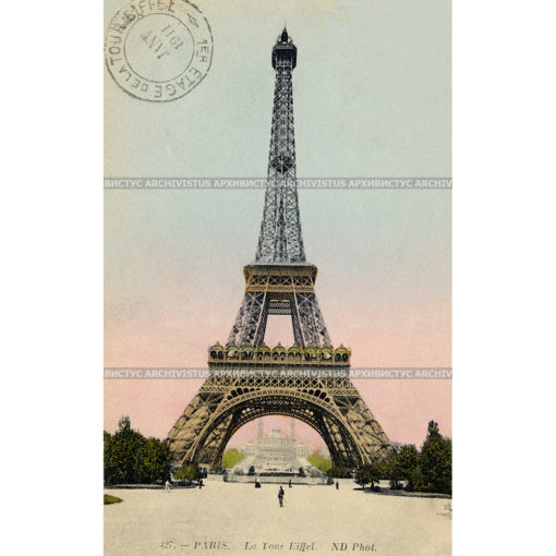 Эйфелева башня в Париже. Франция