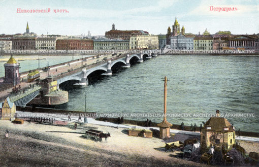 Николаевский мост. Санкт-Петербург