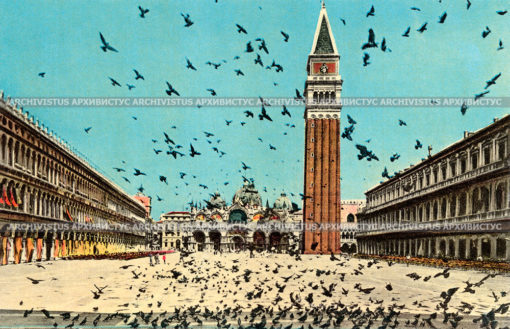 Площадь Святого Марка в Венеции. Ит