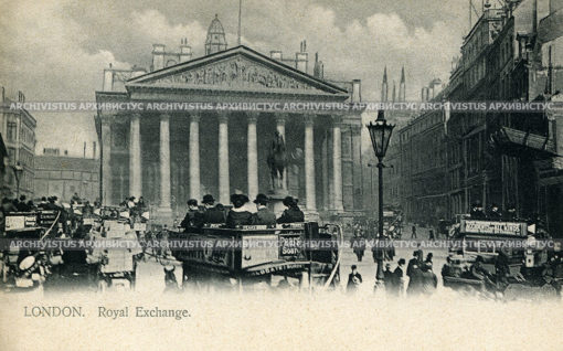 Здание Королевской биржи в Лондоне