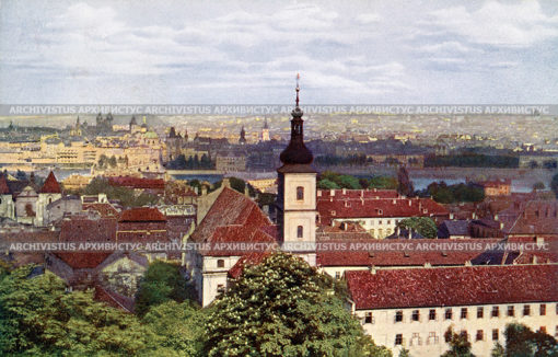 Вид на Старое Место. Прага. Чехия
