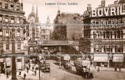 Перекресток Лудгейт (Ludgate Circus) в Лон