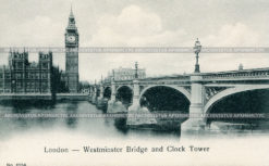 Вестминстерский мост и Биг Бен в Ло