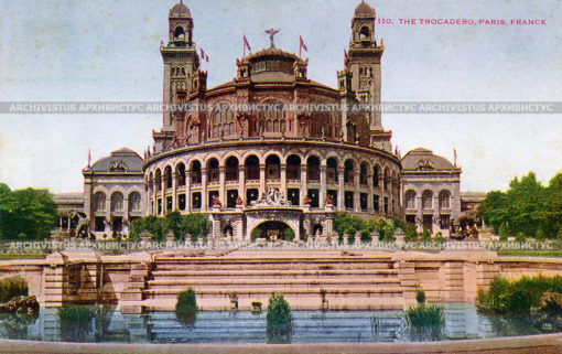 Дворец Трокадеро (Palais du Trocadéro) в Пар