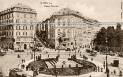 Площадь Корветто (Piazza Corvetto). Генуя.