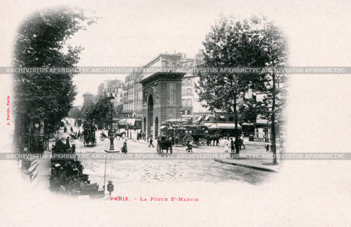 Триумфальная арка Сен-Мартен. Пари