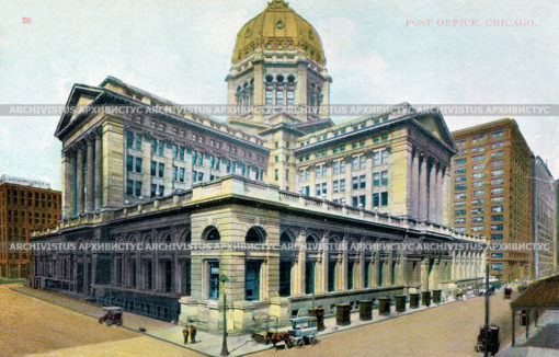 Здание почты в Чикаго. США