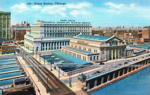 Железнодорожный вокзал Чикаго Юни