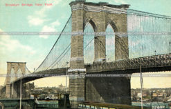 Бруклинский мост. Нью-Йорк. США