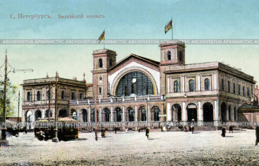 Балтийский вокзал в Санкт- Петербу