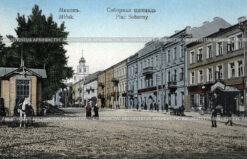 Крещенская улица на Соборной площа