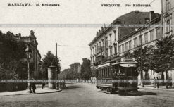 Улица Королевский тракт в Варшаве.